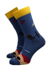 Hesty Socks unisex ponožky Cope modré 39-42