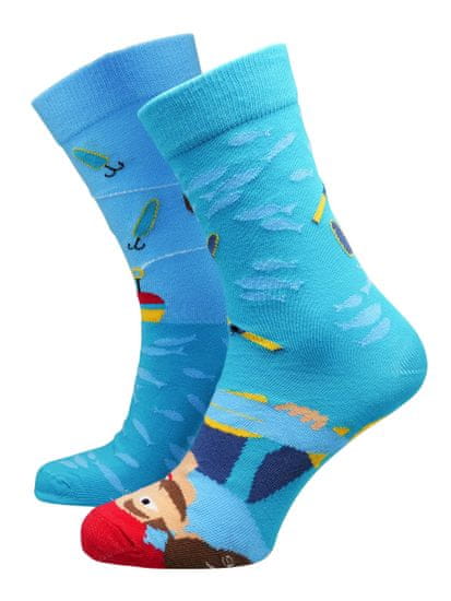 Hesty Socks unisex ponožky Fisherman zelené