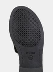 Geox Černé dámské semišové pantofle Geox Kolleen 36