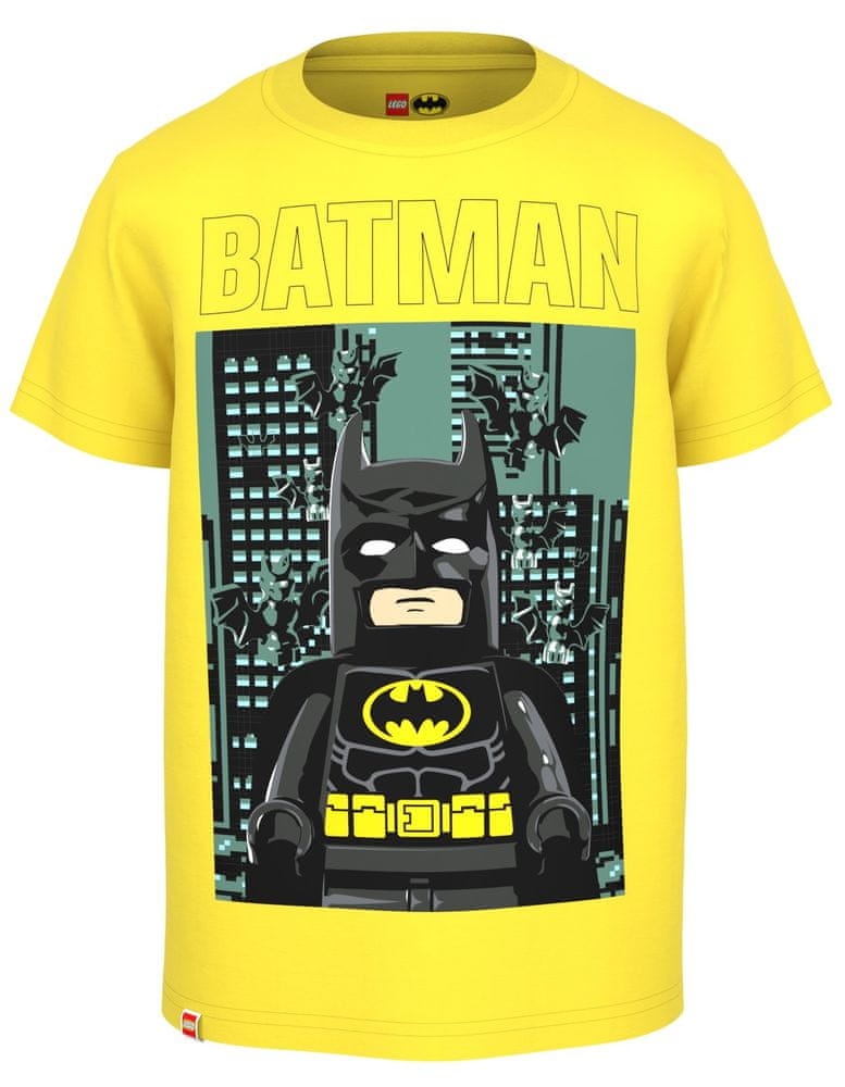 LEGO Wear chlapecké tričko Batman LW-12010513 žlutá 122