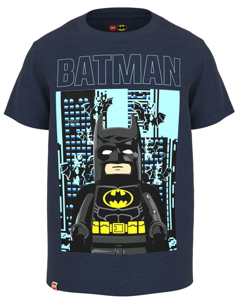 LEGO Wear chlapecké tričko Batman LW-12010513_1 tmavě modrá 152
