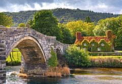 Castorland Puzzle Vesnička ve Walesu 1000 dílků