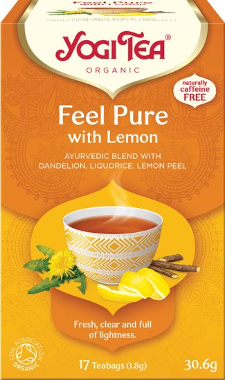 Yogi Tea Bio Detox s citrónem 17 x 1,8 g