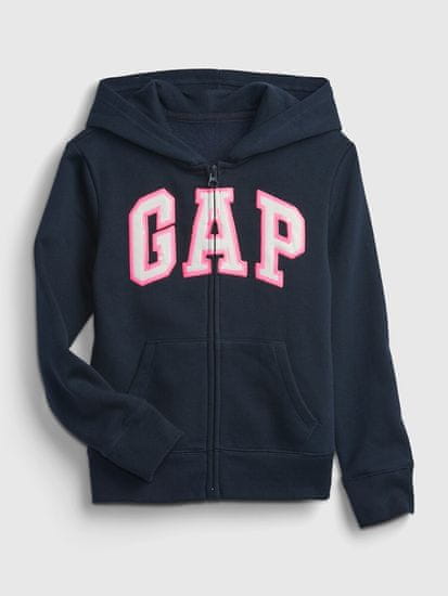 Gap Dětská mikina Logo zip hoodie
