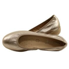 Caprice Taupe Metallic Ballerina 9-22161-28 velikost 36