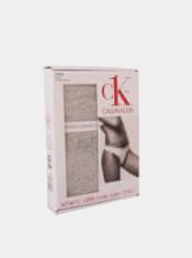 Calvin Klein 2PACK dámská tanga CK ONE šedé XS