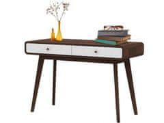 Danish Style Pracovní stůl Calin, 120 cm, ořechová