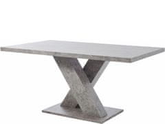 Danish Style Jídelní stůl Anto, 160 cm, pohledový beton