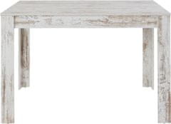 Danish Style Jídelní stůl Lora II., 120 cm, bílá