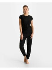 Calvin Klein Černé dámské tričko na spaní Calvin Klein Jeans S