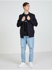 Calvin Klein Černý pánský svetr Embroidery Calvin Klein Jeans M