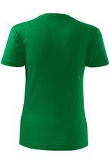 Malfini Dámské triko klasické, trávově zelená, M