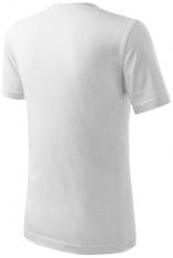 Malfini Dětské tričko klasické na leto, bílá, 110cm / 4roky