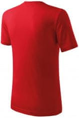 Malfini Dětské tričko klasické na leto, červená, 146cm / 10let