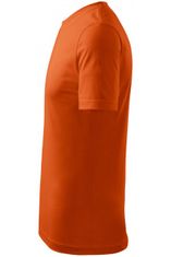 Malfini Dětské tričko klasické na leto, oranžová, 110cm / 4roky