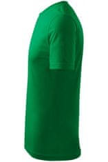 Malfini Dětské tričko klasické na leto, trávově zelená, 158cm / 12let