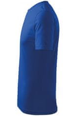 Malfini Dětské tričko klasické na leto, kráľovská modrá, 134cm / 8let