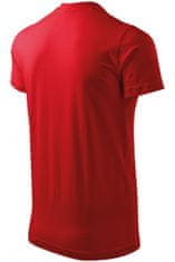 Malfini Triko s krátkým rukávem, hrubší, červená, XL
