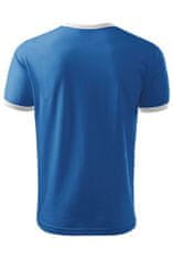 Malfini Unisex tričko kontrastní, světlemodrá, S