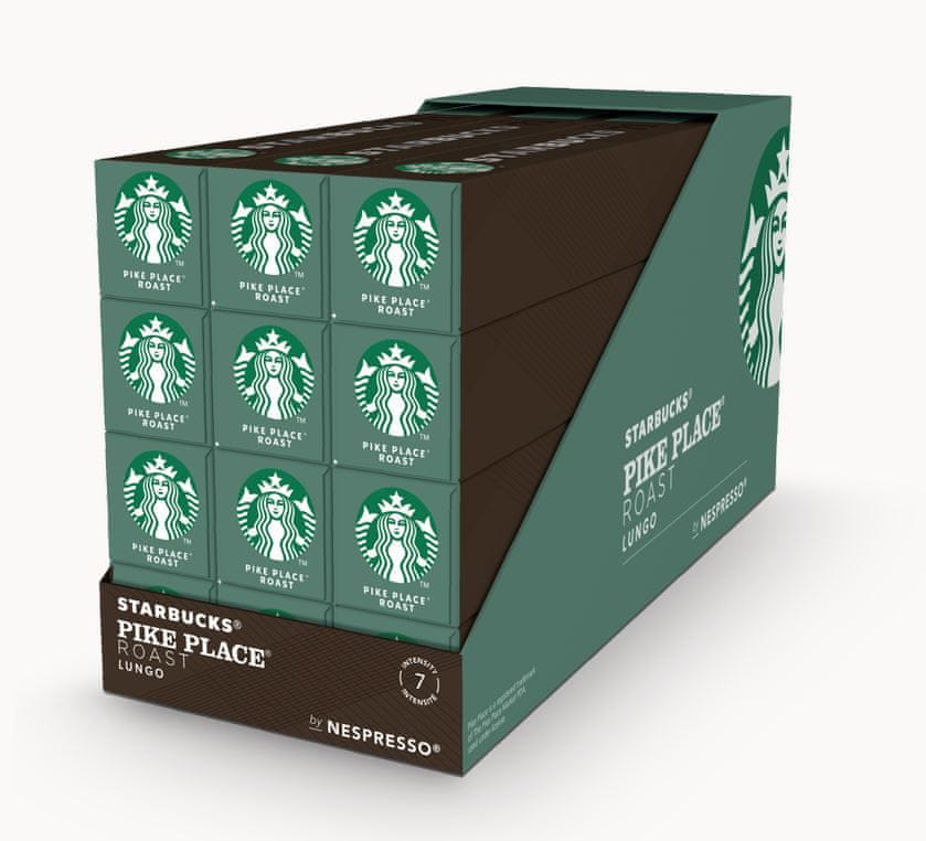 Levně Starbucks by Nespresso® Pike Place Roast 12x10 kapslí