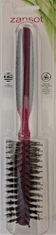 ZANSOT  KULATÝ KARTÁČ NA VLASY PRŮM. 15 mm(vyrobeno v Řecku) červený