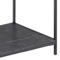 Design Scandinavia Konzolový stolek Infinity, 100 cm, černá