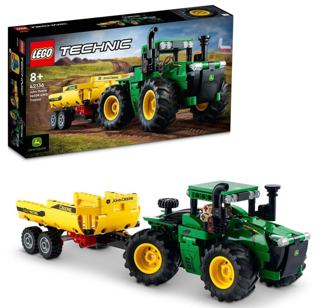 Levně LEGO Technic 42136 John Deere 9620R 4WD Tractor
