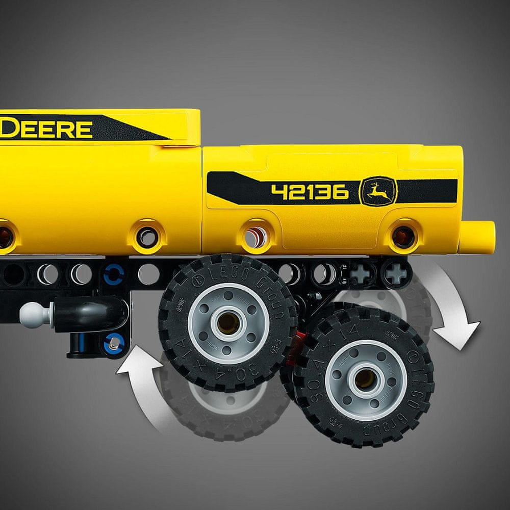 LEGO Technic 42136 John Deere 9620R 4WD Tractor - rozbaleno