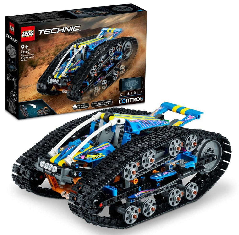 LEGO Technic 42140 Multivozidlo na dálkové ovládání - rozbaleno