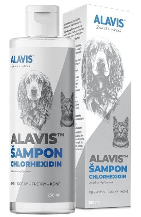 Levně Alavis Šampon Chlorhexidin 250 ml
