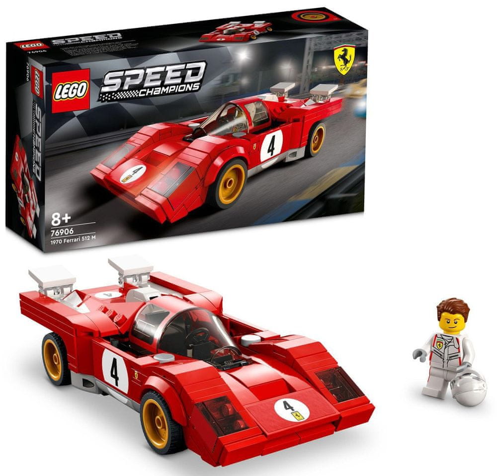 Levně LEGO Speed Champions 76906 1970 Ferrari 512 M