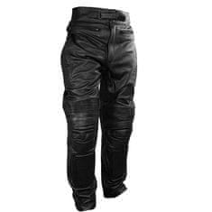 Kalhoty ARMORED RACING - pánské černé kožené moto kalhoty vel. 36