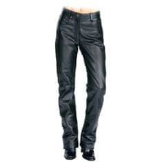 Xelement Kalhoty LADIES JEANS - dámské černé kožené kalhoty vel. 30