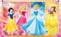 Clementoni Puzzle Disney princezny: Kamarádky 2x60 dílků