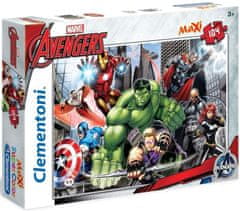 Clementoni Puzzle Avengers: Připraveni k boji MAXI 104 dílků