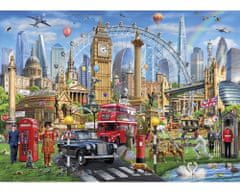Gibsons Puzzle Volání Londýna 1000 dílků
