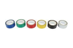 TRIUMF pásky izolační, šířka 19 mm, délka 2,5 m, sada 6 barev