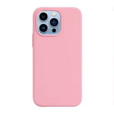 FIXED MagFlow silikonový kryt pro iPhone 13 Pro, růžový Růžová