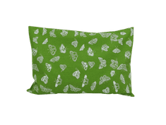 HANABRAND Bio pohanko-špaldový nahřívací polštářek - Motýl na zelené