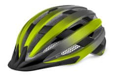 R2 Cyklistická helma VENTU ATH27E/L 58-61cm neon, žlutá,černá, mat