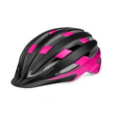 R2 Cyklistická helma VENTU ATH27D/M 56-58cm růžová, černá, matná