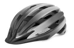 R2 Cyklistická helma VENTU ATH27B/L 58-61cm bílá,černá, mat