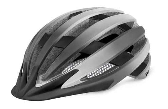 R2 Cyklistická helma VENTU ATH27B/M 56-58cm bílá,černá, mat