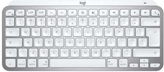 Logitech MX Keys Mini pro MAC, US/INT, šedá (920-010526)