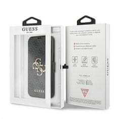 Guess GUBKP13L4GMGGR knížkové pouzdro iPhone 13 / 13 Pro 6.1" grey book 4G Big Metal Logo