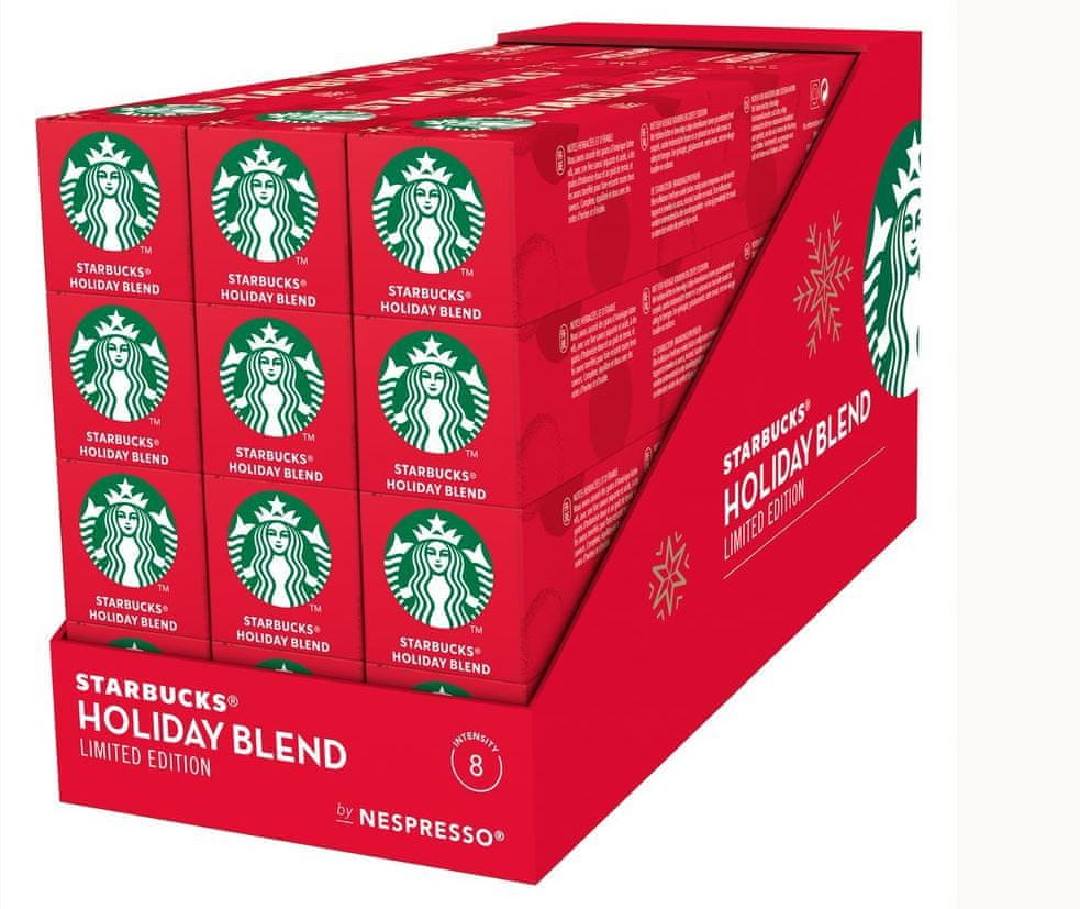 Starbucks Holiday Blend by NESPRESSO limit edition EXPIRACE 30/07/2022