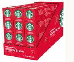 Starbucks Holiday Blend by NESPRESSO limitovaná edice, kávové kapsle, v balení 12x10 kapslí