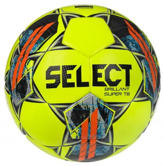 SELECT Fotbalový míč FB Brillant Super TB žlutá 5