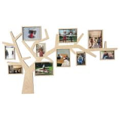 MAJA DESIGN Dřevěný strom s fotorámečky EDGE