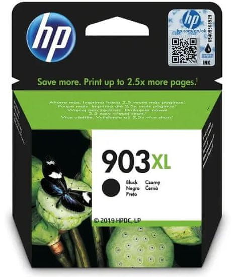 HP 903XL černá - originální náplň s vysokou výtěžností (T6M15AE)